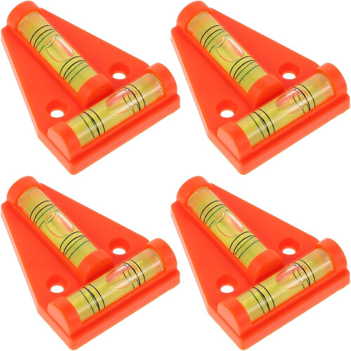 4 niveaux à bulle de haute précision en forme de T