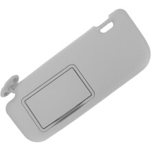 Driver Side Sun Visor Extender with Makeup Mirror Grey for Levin