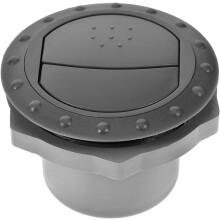 Rv Air Conditioning Vent Deflector Deep Gray Round Air Ventilation Outlet for Camper Trailer Replacement Part