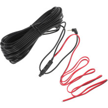Cavo di prolunga per telecamera posteriore a 4 pin da 15 m, con connettore maschio-femmina da 2,5 mm.