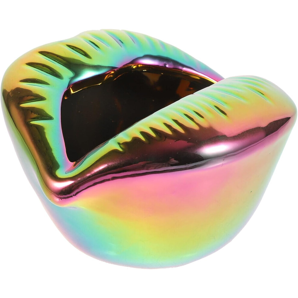 Lip Ash Holder Lip Ceramic Ashtray Ceramic Creative Unique Design Delicate Workmanship Stable Placement 5455468465581