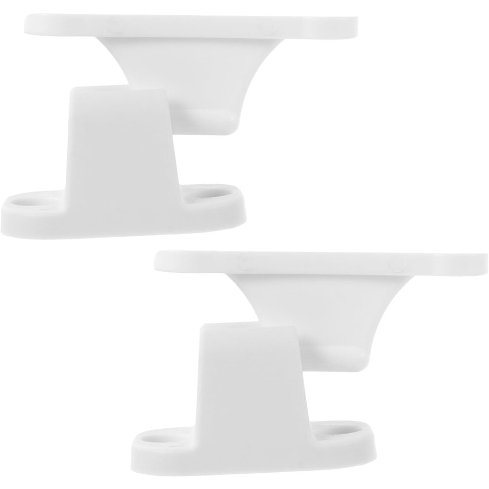Rv Door Catch T-Shape 2Pcs Nylon Door Retainer Stopper For Motorhome Camper Trailer White 8113854505811