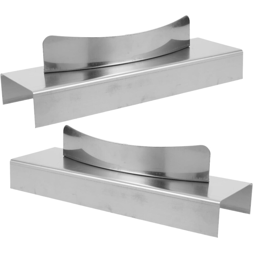 2Pcs Commercial Kitchen Fireproof Rack Heavy-Duty Heat Resistant Stove Guard 5455468473906