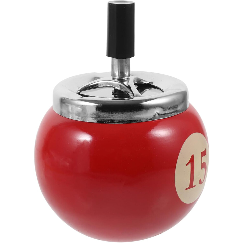 Rotating Cigarette Cup Metal Ashtrays Retro Ashtray For Home Office Tabletop Windproof Automatic Extinguishing 5455468546426