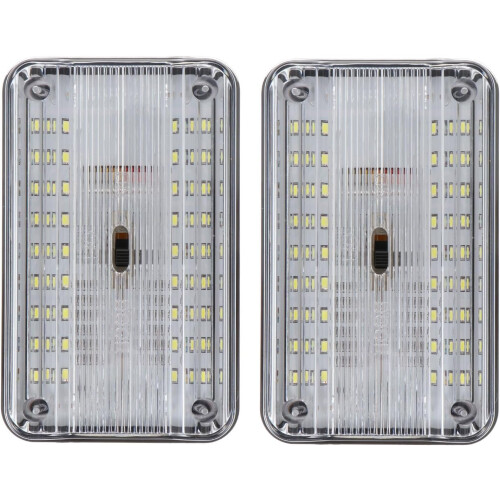 2pcs 36 LED Universal Car Dome Interior Light for Auto Roof Ceiling Reading Lamp
