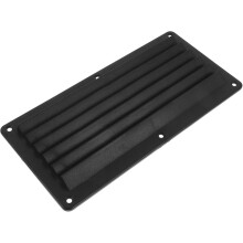 Rv Vent Louver Air Outlet Black Top-Mount Circular Ventilation Grille for Caravan Roof Ceiling