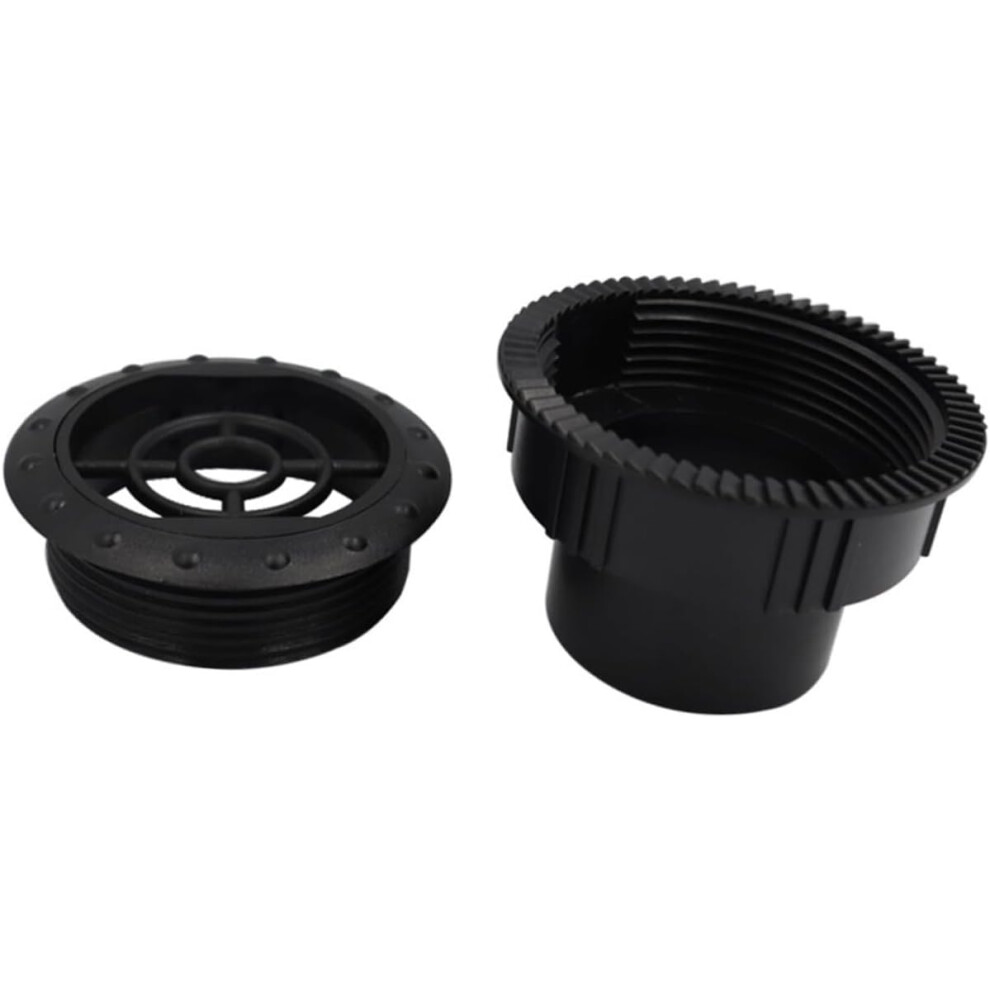 Rotatable Round Air Conditioner Vent Cover For Rv Bus, Soffit Air Exhaust Vent Grille, Ceiling Outlet Black 5455468555022