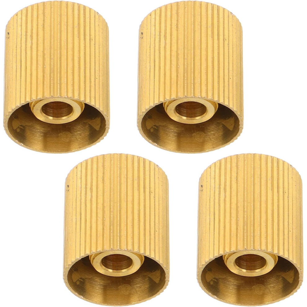 4Pcs Automotive Ac Valve Dust Covers Replacement For Car Air Conditioning Port Leakproof High Pressure Cap Hole 5455468464546