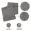 Table Runner, Washable, Linen , Table Runner, Water-Repellent, Table Runner for Dining , Holiday Decoration 32X220cm 5