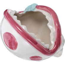 Cinzeiro de cerâmica para decoração do pátio da casa Funny Fumar Cinzeiro Holder na vida cinzeiro criativo