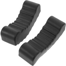 2pcs Jack Buffer Sleeve Car Jack Stand Lift Adapter Rubber Pad Auto Repair Protect Frame Rail Side