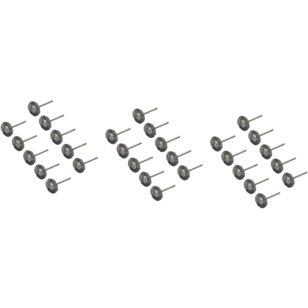 30Pcs Stainless Steel Wire Brush Set For Rotary Tools Wire Wheels For Derusting And Polishing For Wheel Cleaning Tasks 5455468455148