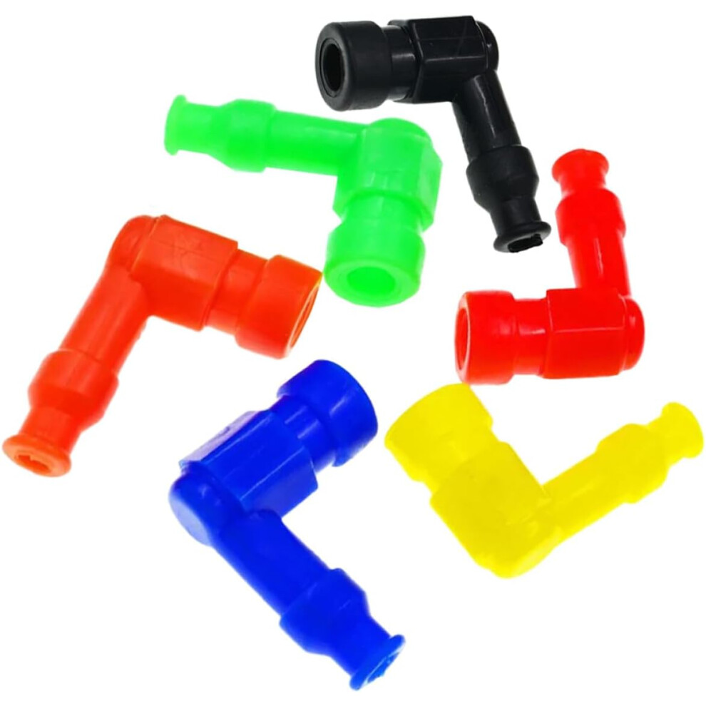 6Pcs Rubber High-Pressure Plug Cap Motorbike High-Pressure Cap For Motorbike Accessories 5455468460104