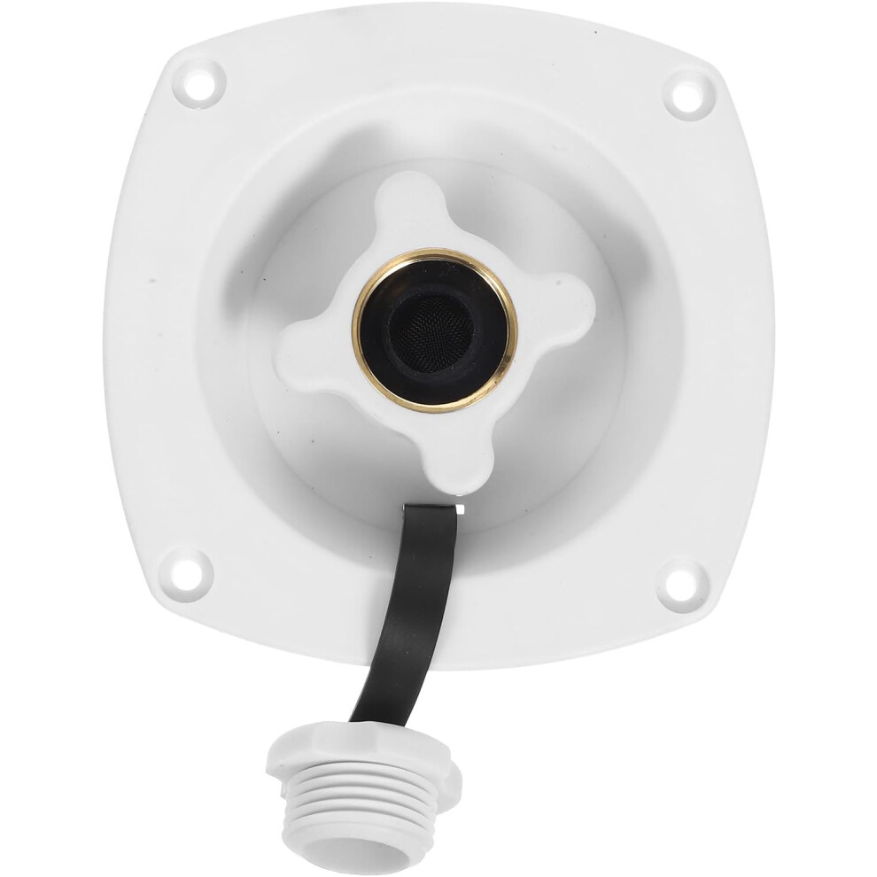 Rv Water Fill Inlet Cap For Marine And Yacht Use, Sturdy Pp Material With Durability And Efficient Installation 5455468555220