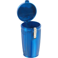 Mini cinzeiro de bolso portátil com tampa cinzeiro de cigarro ao ar livre pequeno à prova de vento