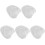 5pcs Fine Mesh Pouch Polyester Mesh Filters with Elastic Mouth Design Anti-Static Wide Application 1