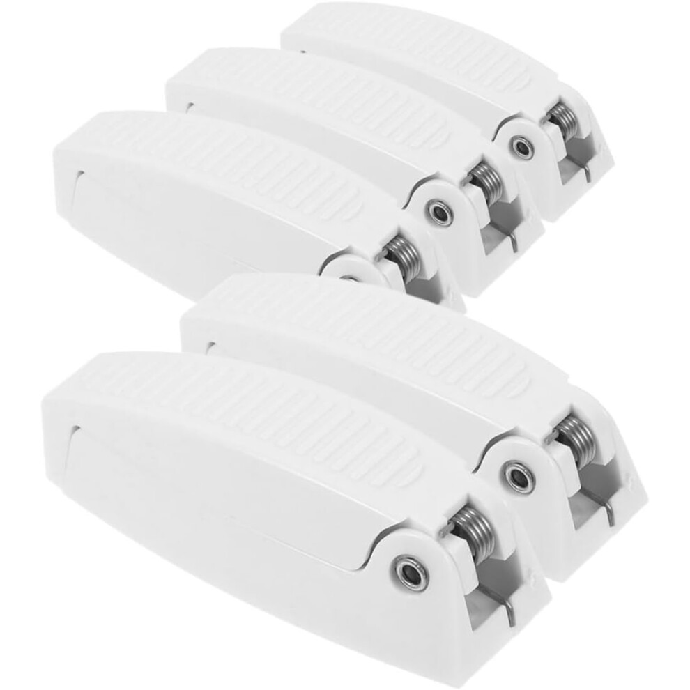 5Pcs Rv Door Holder Clips Camper Baggage Door Catch For Trailer Motorhome Van Sturdy Accessory White 5455468474118