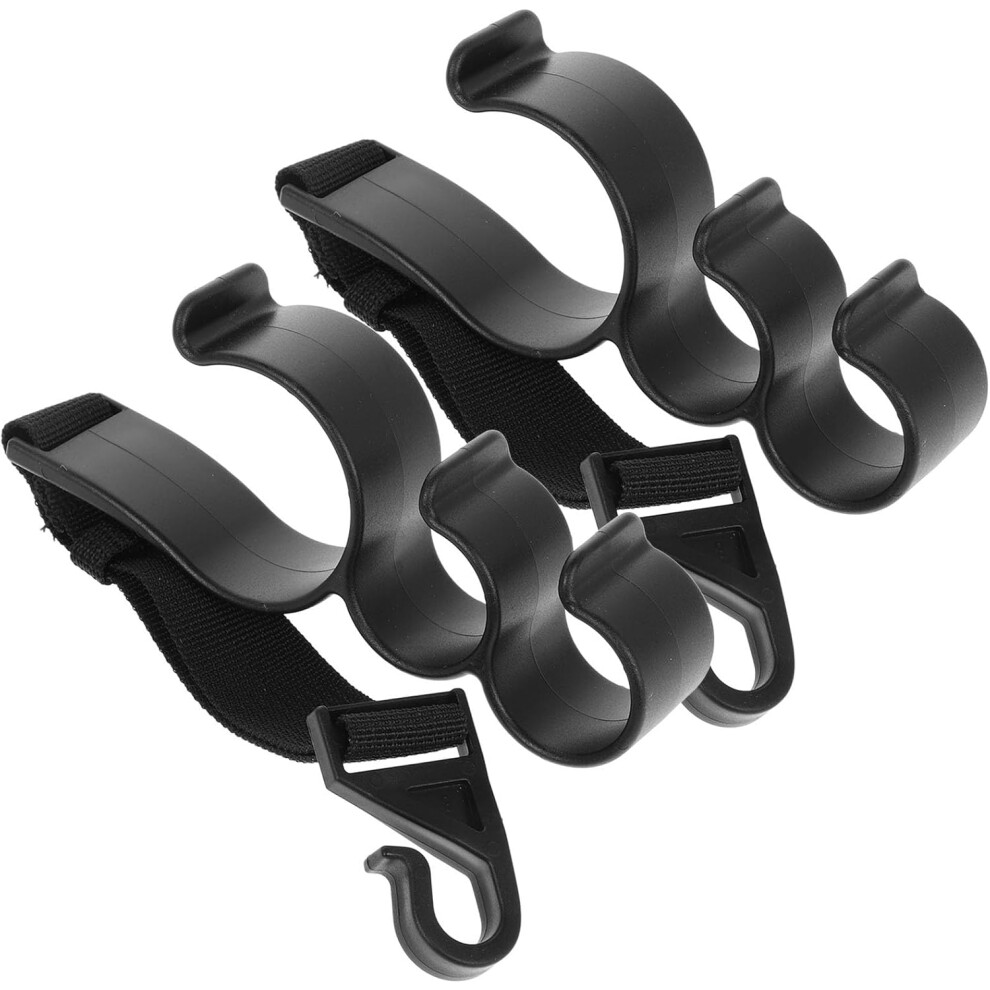 Universal Adjustable Car Headrest Hooks For Purse, Umbrella And Bag Storage 5455468548697