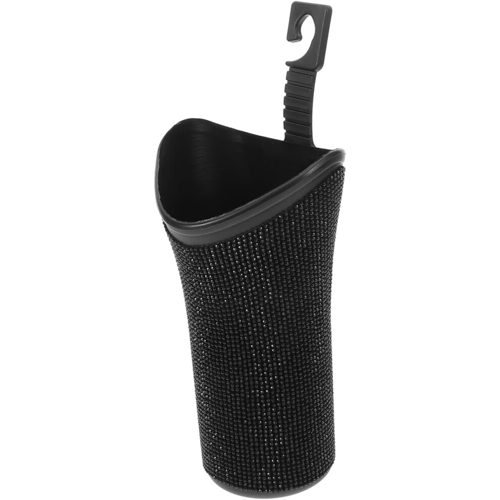Car Umbrella Holder For Headrest With Hanging Storage Bucket Elegant Black 5455468468742