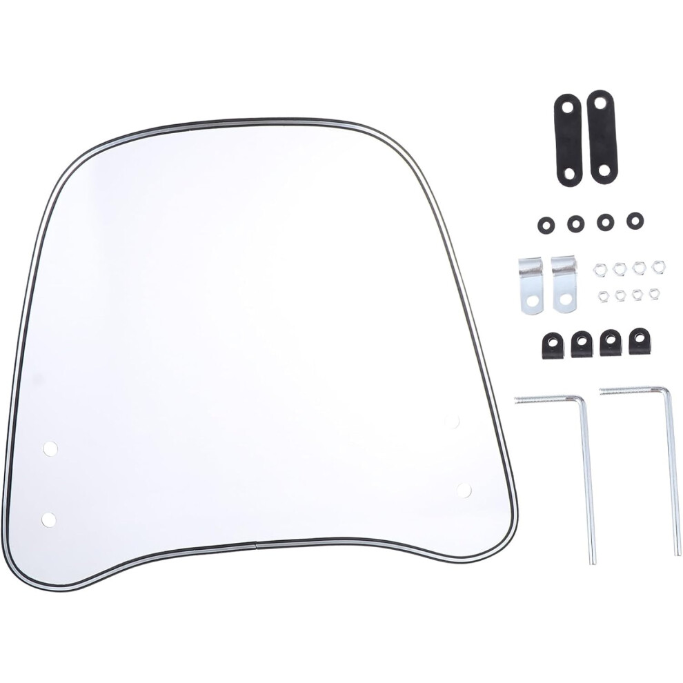 Motorcycle Windscreen Windshield Protector 2.2Mm Cold Resistant Wind Deflector Universal For Electric Motorbike Riding 5455468462528