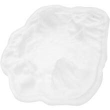 Crystal Iceberg Ashtray Lightweight Travel Friendly Vintage Style Glass Smoking Ash Holder Decorative