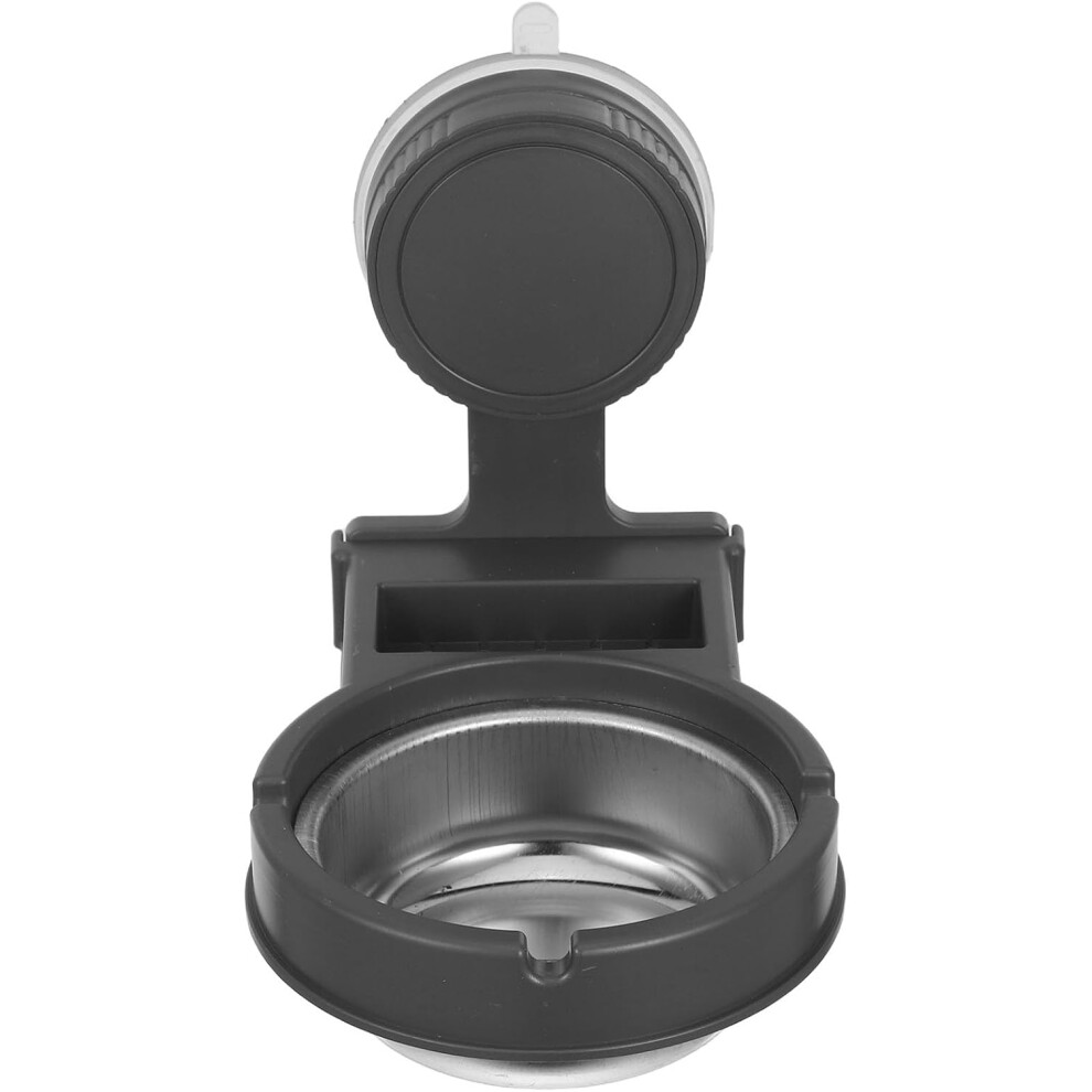 Wall-Mounted Ashtray Cigarette Ash Collector Suction Cup Bathroom Toilet Home Offices Hotel Restaurants Ashtray Holder Grey 5455468545702