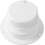 Husbilsavloppsventillock Ersättningsavloppsventillock för husbilstaklock Vit plast 1