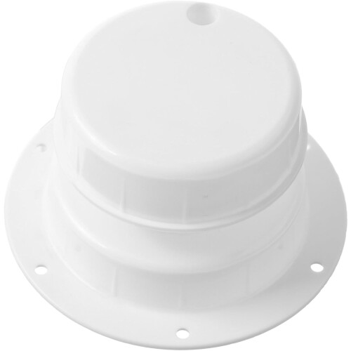 Husbilsavloppsventillock Ersättningsavloppsventillock för husbilstaklock Vit plast