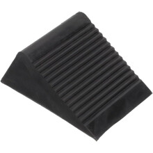 Tragbarer Gummiradkeil 125x75x60mm Kleinwagen-Radstopper, rutschfester Fahrzeugkeil