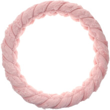 Flauschiger Lenkradbezug 38 cm, Winterwarmer Plüsch-Lenkradschutz aus Gummi