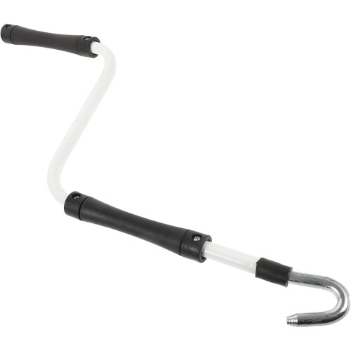 Awning Accessory Crank Handle for Roller Shutter Ergonomic Design Rubber Metal Construction Open