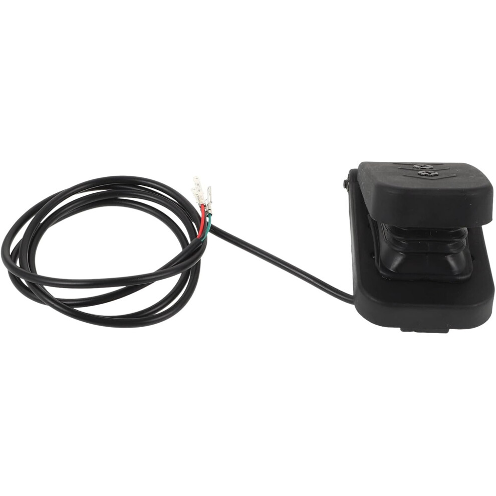 Electric Go-Kart Foot Throttle Pedal Replacement For Electric Tricycle And Outdoor Black 5455468467998