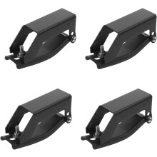 4 stuks universele metalen C-klemmen voor het bevestigen van bagage op het autodak.