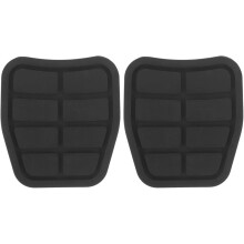 Vervangingsset rubberen rempedaal- en koppelingspedaalrubbers voor auto's, antislip en stevig.