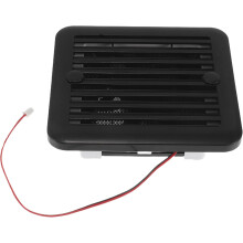 Rv Refrigerator Ventilation Fan 12v Silent Cooling Exhaust Vent for Trailer Fridge Rv Accessories Black