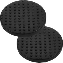 2 patins de cric hydrauliques pour plancher avec double pompe et patins de palette pour roue avant en fil métallique