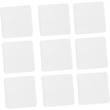 20 pezzi di nastro adesivo nano biadesivo 60x60 mm, impermeabile, resistente, riutilizzabile, multifunzionale.