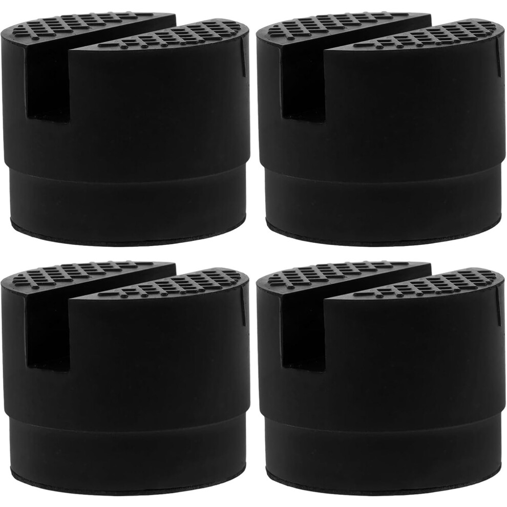 4Pcs Rubber Jack Support Pad Floor Jack Extension Adapter Car Pad For Pinch Weld Chassis Side Use 5455468556418