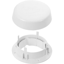Dachlüfterabdeckung für Wohnmobile und Camper, 11,75 x 11,75 cm, Ersatzdeckel ohne Innengitter