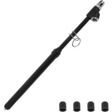 Stylo manomètre numérique robuste pour pneus de voiture et camion, double tête, embouts métalliques indicateurs de pression d'air