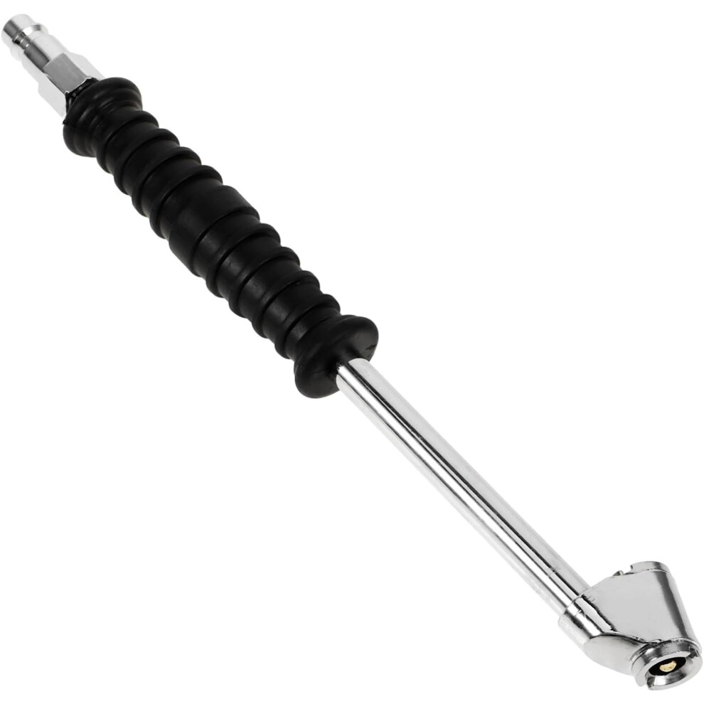 Car Tire Inflator Nozzle Metal Air Chuck With Pressure Gauge Straight Air Chuck 5455468479069