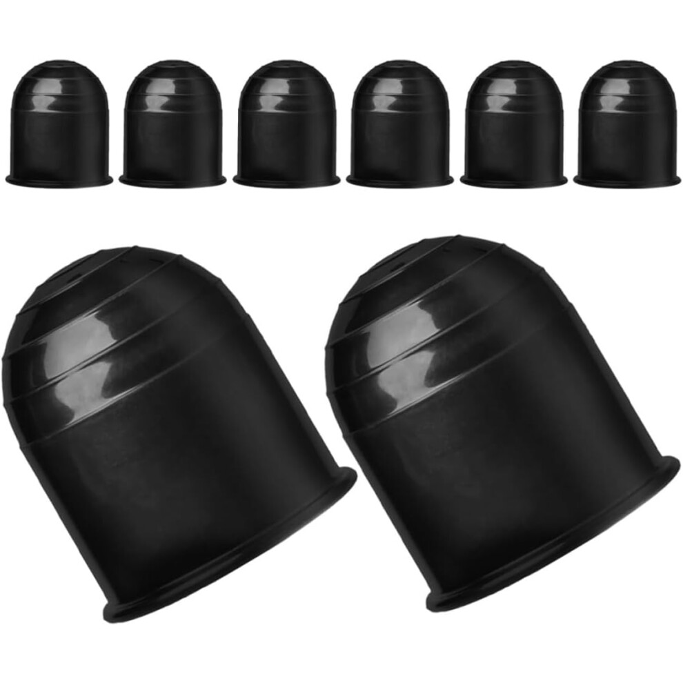8Pcs Trailer Towing Hitch Ball Covers 50Mm Inner Diameter Waterproof Tow Bar Caps Universal Rv Car Trailer Protection 5455468480959