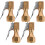 Clips do inflador do pneu do chuck do ar de cobre de 5 PCs com rosca interna 1