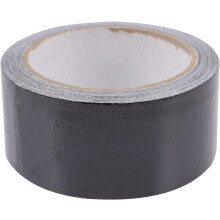 Wasserdichtes Zeltreparaturband 45 mm x 8 m, schwarz, auslaufsicheres Reparaturklebeband für Wohnwagenmarkisen und Segeltuch