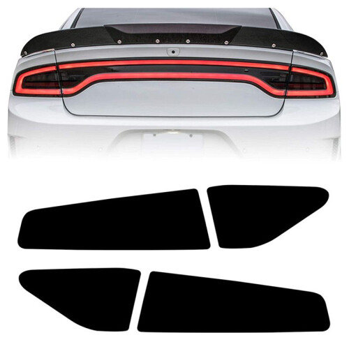 8X Car Smoke Tail Light Tint Kit for  Charger 2015-2020 2