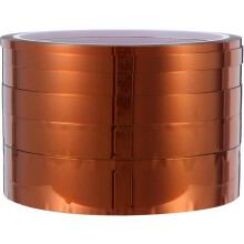 6rolls fita isolante de poliimida resistente ao calor de alta temperatura para solda automóvel reparações mascaramento elétrico