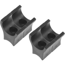 Lot de 4 blocs de support universels et robustes pour fauteuil roulant, compatibles avec les tubes de 19 mm, en matériau résistant à l'usure.