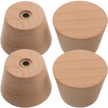 4-częściowy drewniany stojak na narty do ekspozycji ściennej, pionowy organizer na narty i snowboard