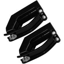 2Pcs Roof Rack Mounting Clips Metal C-Clamps for Crossbars Compatible Off-Road and Commercial Vehicles