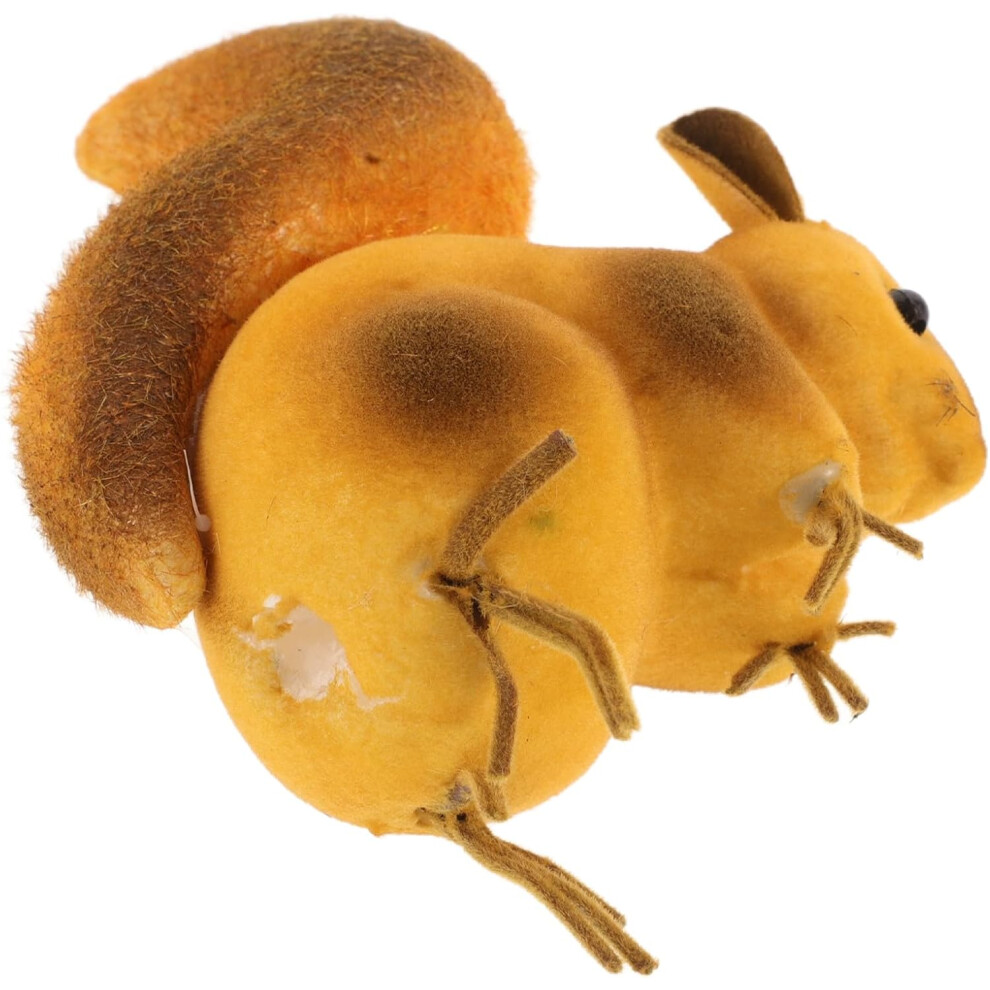 Car Antenna Decoration Cute Squirrel Roof Ornament Car Exterior Antenna Topper Roof Decor For Vehicles Yellow 5455468562723